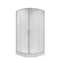 Душевое ограждение Niagara Nova NG-6606-08 (90х90х195) четверть круга,хром,двери раздвижные,стекло прозрачное,1 место 66060811