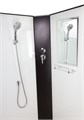 Душевая кабина Niagara Classic NG-6703-14BKT (80х80х210) средний поддон(26см),черный,стекло прозрачное,4 места 67031414BKT