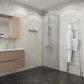 Душевая перегородка Niagara Eco NG-531-70 (70х190) хром,стекло прозрачное,1 место NG-531-70