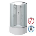 Душевая кабина Niagara Classic NG-2308-14BK (90х90х200) высокий поддон(40см),стекло матовое,4 места 23081424BK