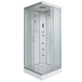 Душевая кабина Niagara Classic NG-1101-14F (90х90х215) низкий поддон(13см),стекло матовое,3 места с полкой 11011423F