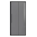 Дверь в нишу Niagara Nova NG-85-9TB (90х195) черный матовый,стекло тонированное,дверь раздвижная,1 место NG-85-9TB