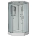 Душевая кабина Niagara Premium NG-6001-01D (90х90х220) низкий поддон(16 см),стекло прозрачное,4 места 60010114D