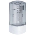 Душевая кабина Niagara Ultra NG-309-01 (100х100х220) высокий поддон(48см),стекло матовое,4 места 3090164