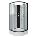 Душевая кабина Niagara Classic NG-6701-14BK (90х90х200) средний поддон(26см),черный,стекло прозрачное,4 места 67011414BK