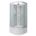 Душевая кабина Niagara Classic NG-2308-14BKTG (90х90х210) высокий поддон(40см),стекло матовое,4 места 23081424BKTG