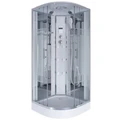 Душевая кабина Niagara Ultra NG-7012-01 (120х120х220) низкий поддон(16см),стекло прозрачное с рисунком,4 места 70120164