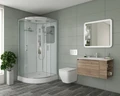 Душевая кабина Niagara Premium NG-6002-01G (100х100х210) низкий поддон(16 см),стекло прозрачное,4 места 60020114G
