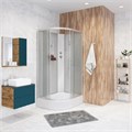Душевая кабина Niagara Classic NG-33194-14RBK (110х90х200) средний поддон(26см),стекло матовое,4 места 331944RBK