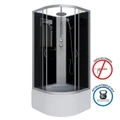 Душевая кабина Niagara Classic NG-2508-14BKT (90х90х210) высокий поддон(40см),стекло тонированное,4 места 25081434BKT