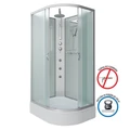 Душевая кабина Niagara Classic NG-33084-14LBKTG (100х80х210) средний поддон(26см),стекло матовое,4 места 330844LBKTG