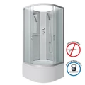 Душевая кабина Niagara Classic NG-2307-14BK (80х80х200) высокий поддон(40см),стекло матовое,4 места 23071424BK