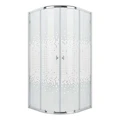 Душевое ограждение Niagara Eco NG-1001-14 (90х90х190) четверть круга,раздвижное,хром,стекло мозаика,1 место NG-1001-14