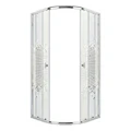 Душевое ограждение Niagara Eco NG-1001-14 (90х90х190) четверть круга,раздвижное,хром,стекло мозаика,1 место NG-1001-14