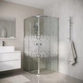 Душевое ограждение Niagara Eco NG-1001-14 (90х90х190) четверть круга,раздвижное,хром,стекло мозаика,1 место NG-1001-14