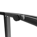 Душевое ограждение Niagara Nova NG-6826-34ВLACK (90х90х195) четверть круга,черный матовый,двери раздвижные,стекло прозрачное,1 место NG-6826-34BLACK