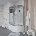 Душевая кабина Niagara Ultra NG-310-01L (120х80х220) высокий поддон(48см),стекло матовое,4 места 3100164L