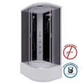 Душевая кабина Niagara Classic NG-2510-14LG (120х80х215) высокий поддон(40см),стекло тонированное,4 места 25101434LG