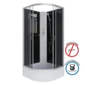 Душевая кабина Niagara Classic NG-3503-14BK (80х80х200) средний поддон(26см),стекло тонированное,4 места 35031434BK