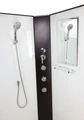 Душевая кабина Niagara Classic NG-6708-14BKTG (90х90х210) высокий поддон(40см),черный,стекло прозрачное,4 мест 67081414BKTG
