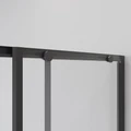 Душевое ограждение Niagara Nova NG-6824-34ВLACK (100х100х195) квадрат,черный матовый,двери раздвижные,стекло прозрачное,1 место NG-6824-34BLACK