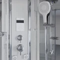Душевая кабина Niagara Ultra NG-702-01 (100х100х220) низкий поддон(16см),стекло прозрачное с рисунком,4 места 7020164