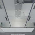 Душевая кабина Niagara Ultra NG-3150-01 (150х70х220) высокий поддон(56см),стекло матовое,4 места 31500164