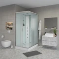 Душевая кабина Niagara Classic NG-43285-14QG (120х80х215) низкий поддон(13см),стекло матовое,3 места 432853QG