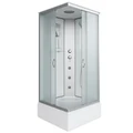 Душевая кабина Niagara Classic NG-1108-14G (90х90х215) средний поддон(26см),стекло матовое,4 места с полкой 11081424G