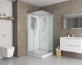 Душевая кабина Niagara Premium NG-6002-01Q (100х100х210) низкий поддон(16 см),стекло прозрачное,4 места 60020114Q