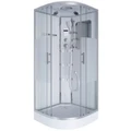 Душевая кабина Niagara Ultra NG-302-01 (100х100х220) низкий поддон(16см),стекло матовое,4 места 3020164