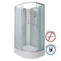 Душевая кабина Niagara Classic NG-33084-14LBK (100х80х200) средний поддон(26см),стекло матовое,4 места 330844LBK
