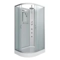 Душевая кабина Niagara Classic NG-3312-14RBKTG (120х80х210) низкий поддон(13см),стекло матовое,3 места 33121423RBKTG