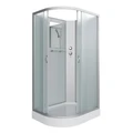 Душевая кабина Niagara Classic NG-3312-14RBK (120х80х200) низкий поддон(13см),стекло матовое,3 места 33121423RBK