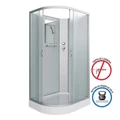 Душевая кабина Niagara Classic NG-3312-14RBK (120х80х200) низкий поддон(13см),стекло матовое,3 места 33121423RBK