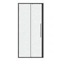 Дверь в нишу Niagara Nova NG-34-L10CHGR (100х195) раздвижная(левая),графит,стекло шиншилла,1 место NG-34-L10CHGR