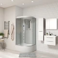 Душевая кабина Niagara Classic NG-2310-14LF (120х80х215) высокий поддон(40см),стекло матовое,4 места 23101424LF