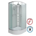 Душевая кабина Niagara Classic NG-33084-14RBKTG (100х80х210) средний поддон(26см),стекло матовое,4 места 330844RBKTG