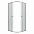 Душевое ограждение Niagara Eco NG-1007-14MT (90х90х190) четверть круга,раздвижное,хром,стекло матовое,1 место NG-1007-14MT