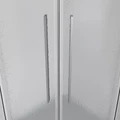 Душевое ограждение Niagara Nova NG-3627-34 (100х100х195) четверть круга, хром,двери раздвижные,стекло шиншилла,1 место NG-3627-34