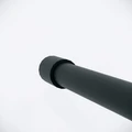 Душевая перегородка Niagara Nova NG-671-10BLACK (100х200) черный матовый,раздвижная,стекло прозрачное,1 место NG-671-10BLACK