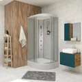 Душевая кабина Niagara Classic NG-33974-14LF (90х70х215) средний поддон(26см),стекло матовое,4 места 339744LF