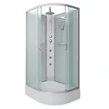 Душевая кабина Niagara Classic NG-33094-14LBKTG (100х90х210) средний поддон(26см),стекло матовое,4 места 330944LBKTG
