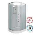 Душевая кабина Niagara Classic NG-3312-14RBKG (120х80х200) низкий поддон(13см),стекло матовое,3 места 33121423RBKG