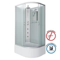 Душевая кабина Niagara Classic NG-2310-14LBKTG (120х80х210) высокий поддон(40см),стекло матовое,4 места 23101424LBKTG