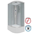 Душевая кабина Niagara Classic NG-2310-14LP (120х80х215) высокий поддон(40см),стекло матовое,4 места 23101424LP