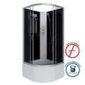 Душевая кабина Niagara Classic NG-2509-14BK (100х100х200) высокий поддон(40см),стекло тонированное,4 места 25091434BK