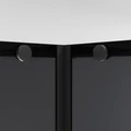 Душевое ограждение Niagara Nova NG-2823-34BLACK (90х90х195) квадрат,черный матовый,двери раздвижные,стекло тонированное,1 место NG-2823-34BLACK
