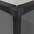 Душевое ограждение Niagara Nova NG-2823-34BLACK (90х90х195) квадрат,черный матовый,двери раздвижные,стекло тонированное,1 место NG-2823-34BLACK