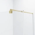 Душевая перегородка Niagara Nova NG-641-11GOLD (110х195) золото,стекло прозрачное,1 место NG-641-11GOLD